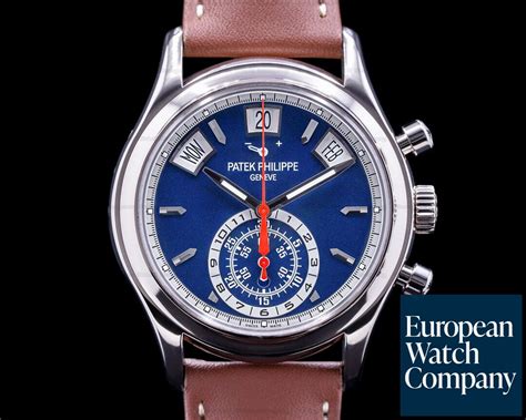 patek philippe annual calendar chronograph 5960 01g|Pre.